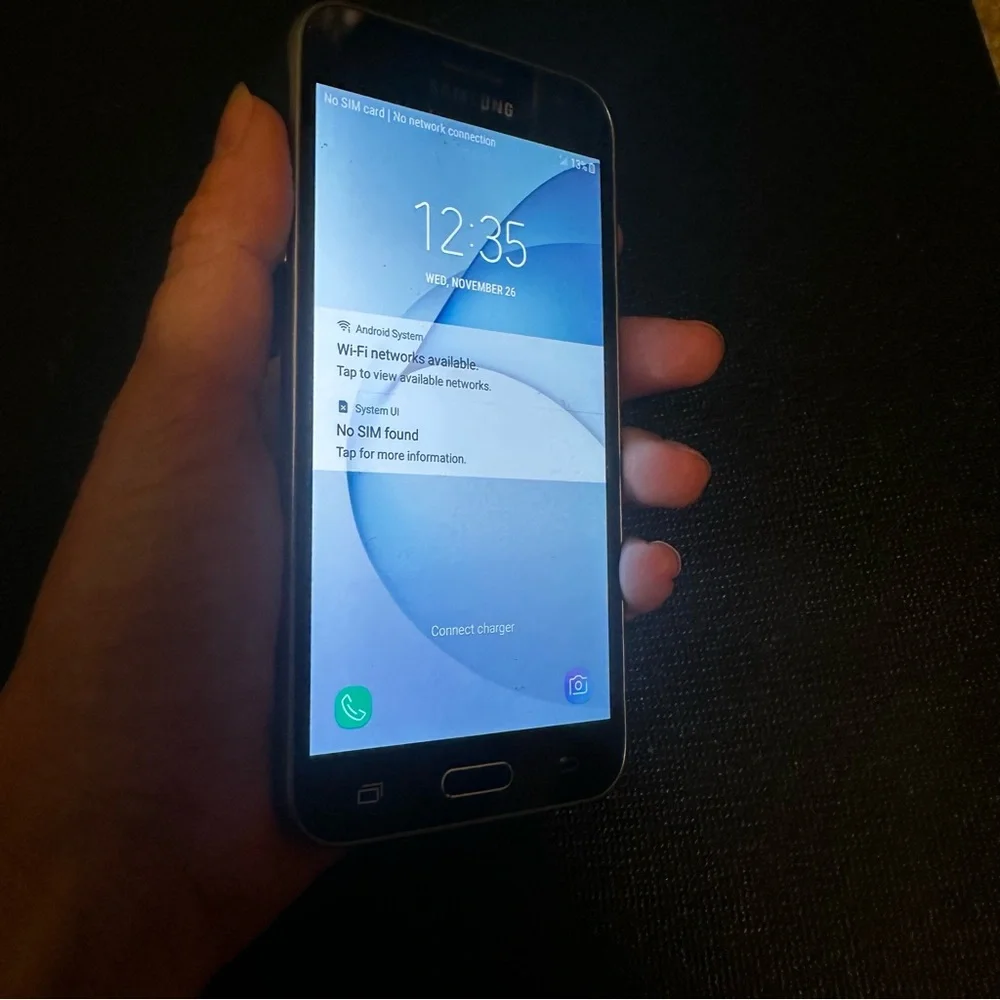 Samsung SM-J320V Galaxy J3 6V Verizon 16GB Smartphone Good Condition